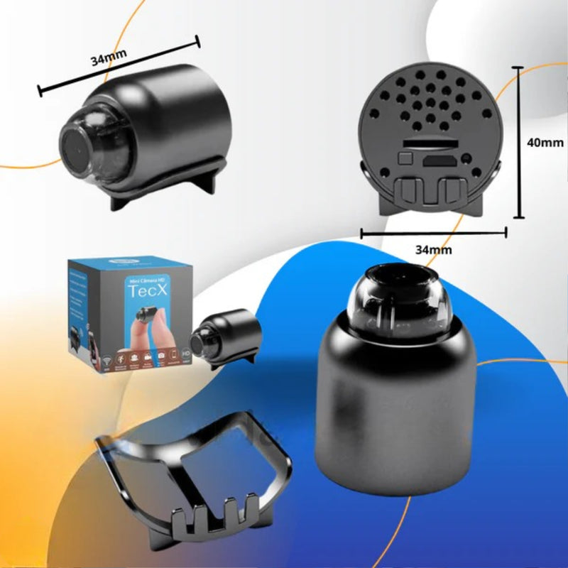 TecX Mini Camera - Ultra Compact 4K HD