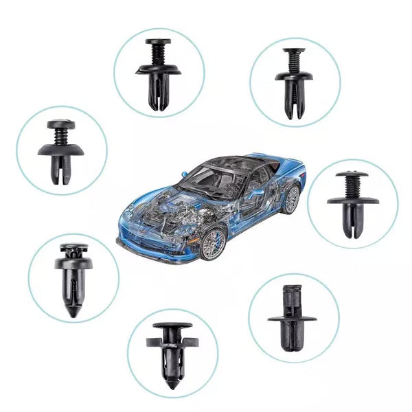 680Pcs Car Retainer Clips & Fastener Remover