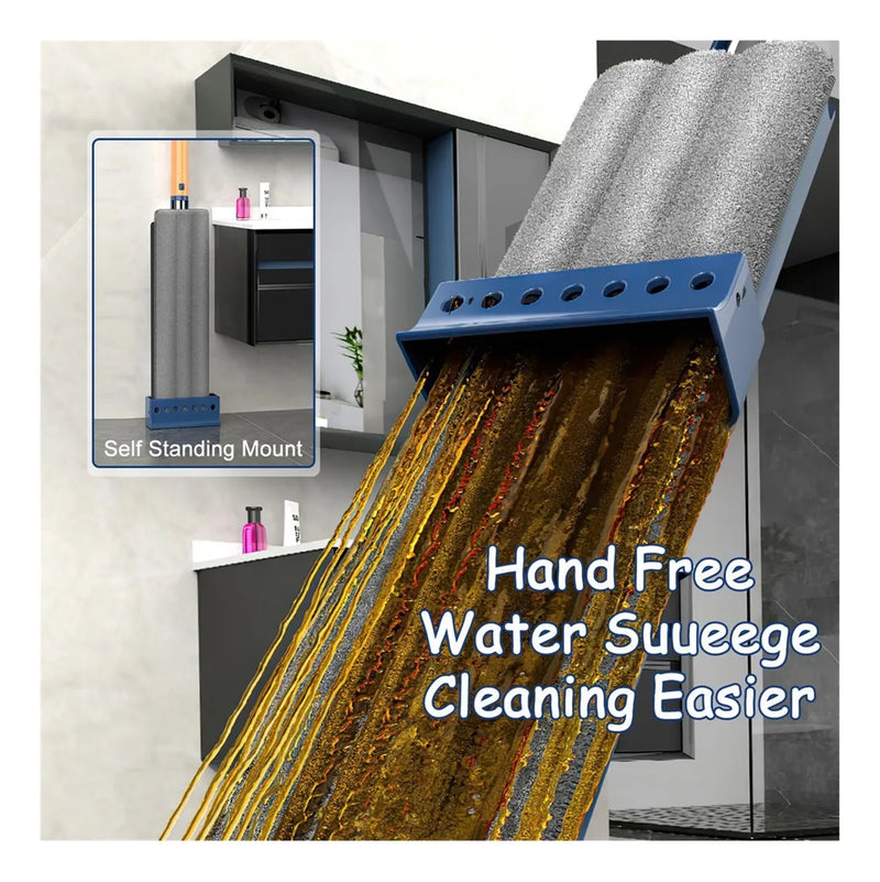 ProMop© 360° Cleaning Set + Foldable Bucket – [Includes 2 Free Refills]