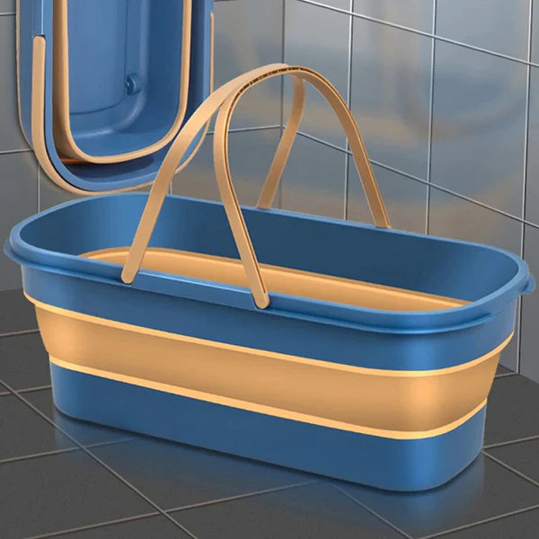 ProMop© 360° Cleaning Set + Foldable Bucket – [Includes 2 Free Refills]