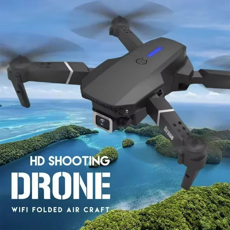 New E88 Pro WIFI FPV Drone Wide Angle HD 4K 1080P Camera Height Hold RC Foldable Quadcopter Dron Helicopter Toys Gift
