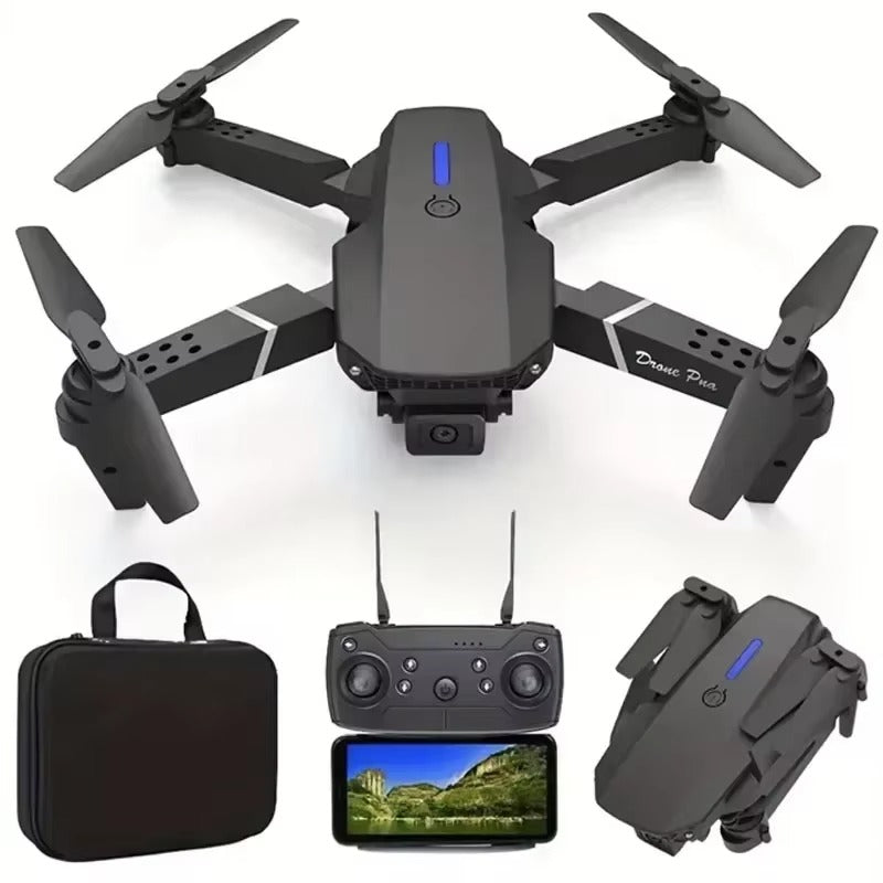 New E88 Pro WIFI FPV Drone Wide Angle HD 4K 1080P Camera Height Hold RC Foldable Quadcopter Dron Helicopter Toys Gift