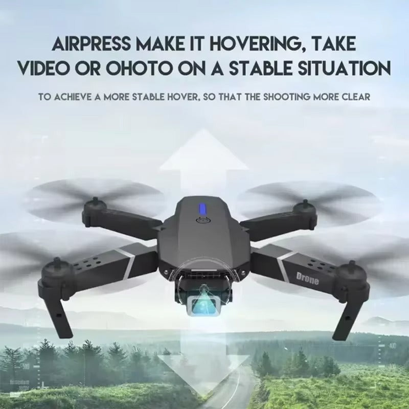 New E88 Pro WIFI FPV Drone Wide Angle HD 4K 1080P Camera Height Hold RC Foldable Quadcopter Dron Helicopter Toys Gift