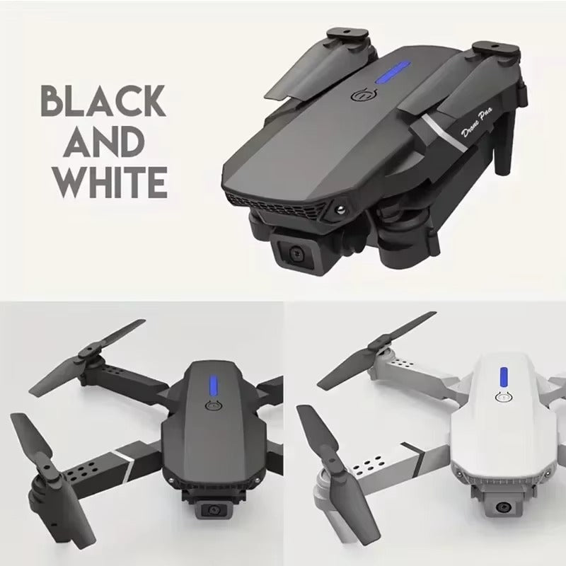 New E88 Pro WIFI FPV Drone Wide Angle HD 4K 1080P Camera Height Hold RC Foldable Quadcopter Dron Helicopter Toys Gift